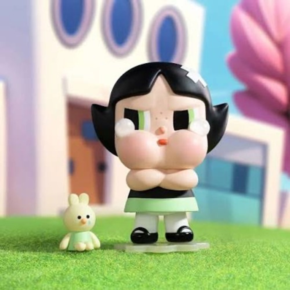 Pop Mart Crybaby Powerpuff Girls Confirmed Buttercup Vinyl Figure
